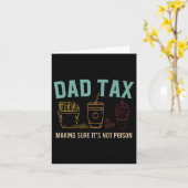 税それが毒の父の日のパパジョー カード (黄色い花)