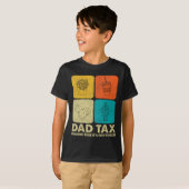 税それが毒の父の日のパパジョー Tシャツ (正面フル)