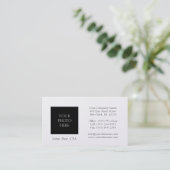 税の会計士の頭部の打撃の金ゴールドの紙 名刺 (スタンド正面)