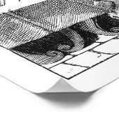 税の受け手，プラキスの木の切り刻みの後 ポスター (角)