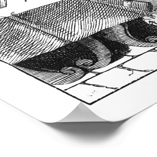 税の受け手,プラキスの木の切り刻みの後 ポスター (角)