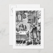 税の受け手,プラキスの木の切り刻みの後 ポストカード (正面/裏面)