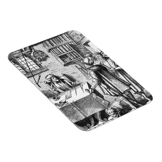 税の受け手,プラキスの木の切り刻みの後 マグネット (右側)