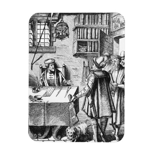 税の受け手,プラキスの木の切り刻みの後 マグネット (縦)