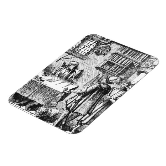 税の受け手,プラキスの木の切り刻みの後 マグネット (左側)