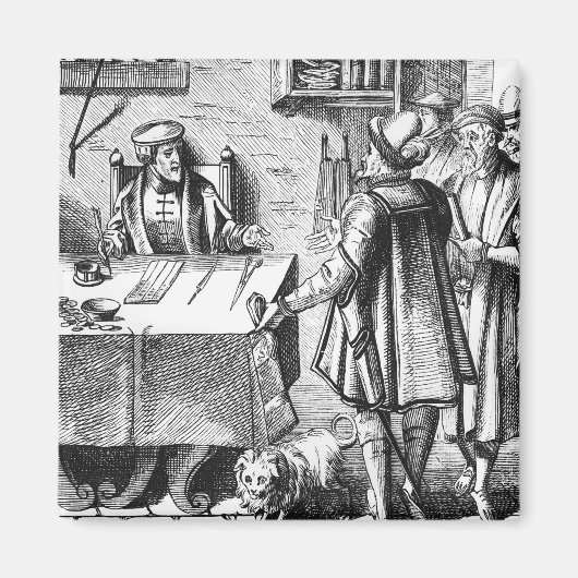 税の受け手,プラキスの木の切り刻みの後 マグネット (正面)