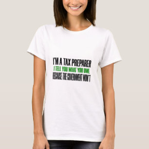 税の準備税のシーズン政府借金 Tシャツ