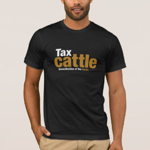 税の牛人のTシャツ Tシャツ