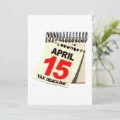 税の締切 招待状 (スタンド正面)