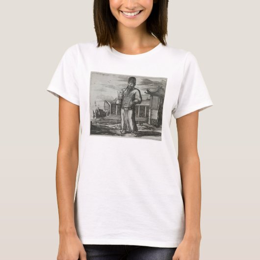 税を徴収する上席公務員，イラスト Tシャツ (正面)