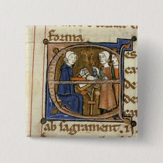 税を支払うこと 缶バッジ (正面)