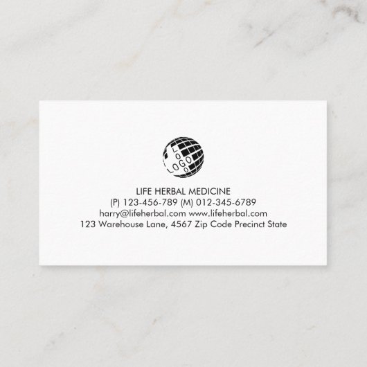 税コンサルタント税額作成者 名刺 (裏面)