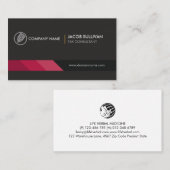 税コンサルタント税額作成者 名刺 (正面/裏面)