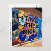 税ザ・リッチ – サンフランシスコ ポストカード (正面/裏面)