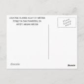 税ザ・リッチ – サンフランシスコ ポストカード (裏面)