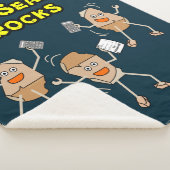 税シーズンロック シェルパブランケット (3/4)