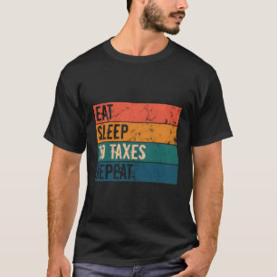 税シーズン財務会計貸借対照表Acc Tシャツ