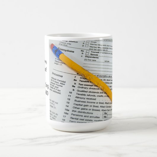 税ストレス コーヒーマグカップ (中央)