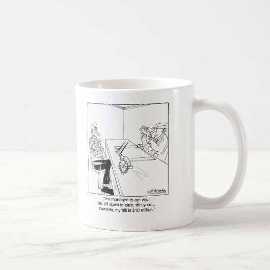 税ゼロ、CPAビル$10,000,000 コーヒーマグカップ (右)