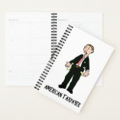 税プランナーIRSジョーク税日ユーモアが壊おもしろいれた プランナー手帳 (ディスプレー)