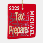 税制作成者の不カスタム正者 セラミックオーナメント (右)