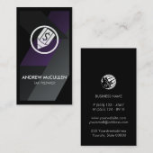 税制作成者の課税 名刺 (正面/裏面)