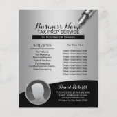 税制法人コンサルティングサービスシルバー チラシ (正面)