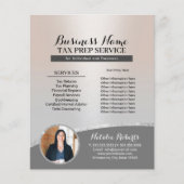 税務コンサルティングサーエレガントビス チラシ (正面)