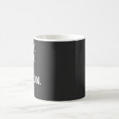 税務シーズンには別れを言うことができない残念な気持ち コーヒーマグカップ (中央)