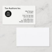 税務監査プロフェッショナルロゴの名刺 名刺 (正面/裏面)
