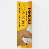 税務相談用屋外カスタムバナー 横断幕 (縦)