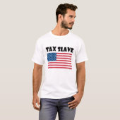 税奴隷米国のティー Tシャツ (正面フル)