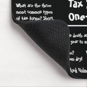 税季ユーモアジョークおもしろい会計士マウスパッド マウスパッド (コーナー)