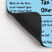 税季ユーモアジョークおもしろい会計士マウスパッド マウスパッド (コーナー)