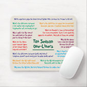 税季ユーモアジョークおもしろい会計士マウスパッド マウスパッド (マウス)