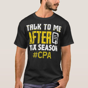 税忙し時期会計士CPA簿記係おもしろいGi Tシャツ
