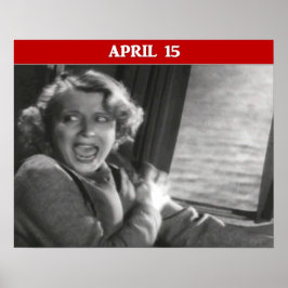 税日おもしろいパニック発作 ポスター