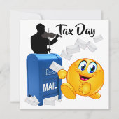 税日パーティの招待状 招待状 (正面)