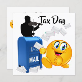 税日パーティの招待状 招待状