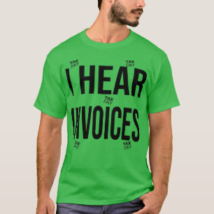 税日会計士おもしろい計算ギフトアイディア1 Tシャツ