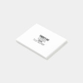 税期に泣き叫びがない ポストイット (アングル)