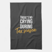 税期の会計士 キッチンタオル (縦)