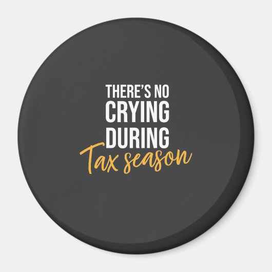 税期の会計士 マグネット (正面)