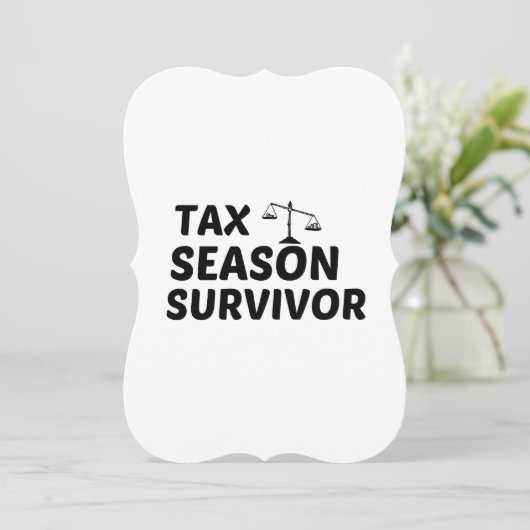 税期の生存者 案内状 (スタンド正面)