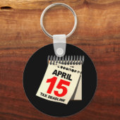 税期限 キーホルダー (正面)