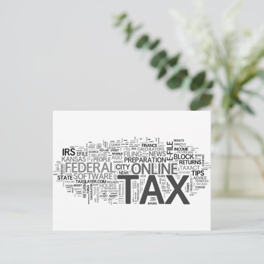 税期 ポストカード (スタンド正面)