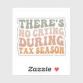 税期CPA会計士の間に泣き叫びがない シール (シート)