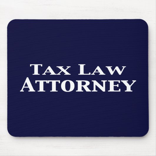税法の弁護士のギフト マウスパッド (正面)
