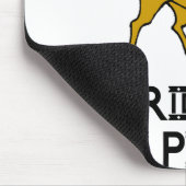 税準備者に乗って下さい マウスパッド (コーナー)