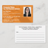 税準備(作成者)フォト名刺 名刺 (正面/裏面)